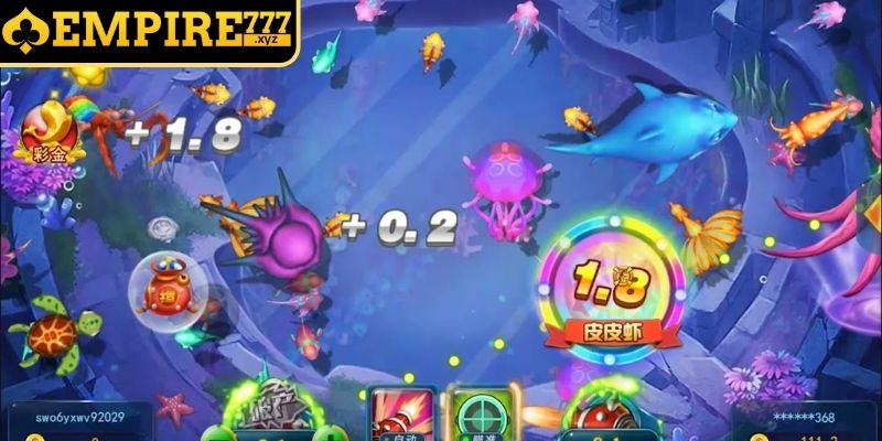 Bắn Cá YGR Empire777 Với Hành Trình Săn Thưởng Cực Đỉnh 2 Kho vũ khí phong phú