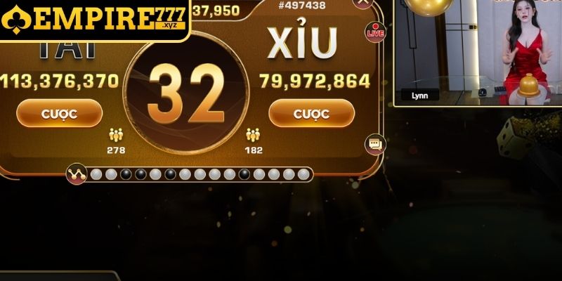 Cách chơi tài xỉu Empire777 luôn thắng áp dụng công thức tính tài xỉu