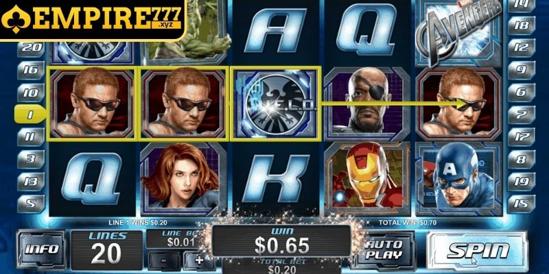 Kết hợp 3 biểu tượng may mắn