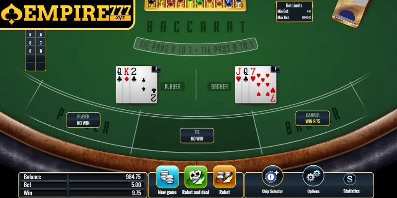 Chiến thuật soi cầu Baccarat