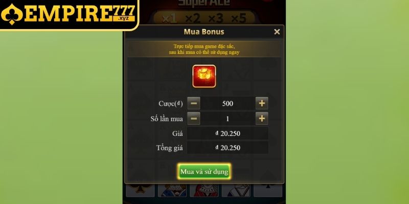 Super Ace Empire777 Nổ Hũ – Trải Nghiệm Slot Online Đỉnh Cao 2 Tính năng nổi bật Super ACE